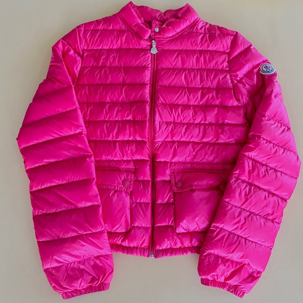 Moncler Girl's Lans Down Fill Jacket